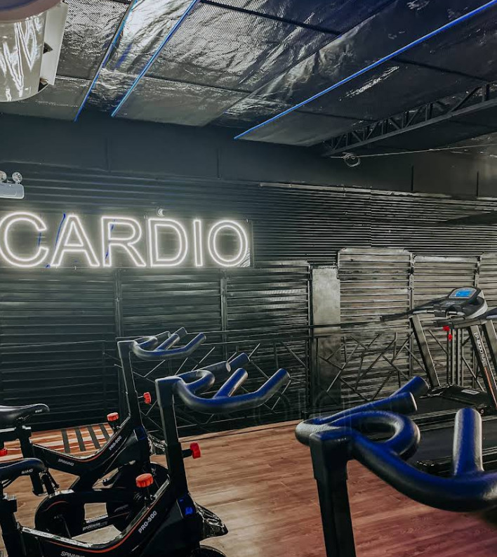 Área de cárdio da Biosync Fitness