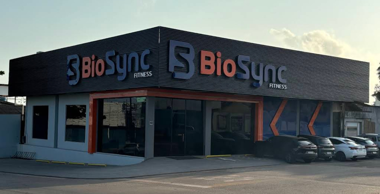Fachada da Biosync Fitness em Macapá
